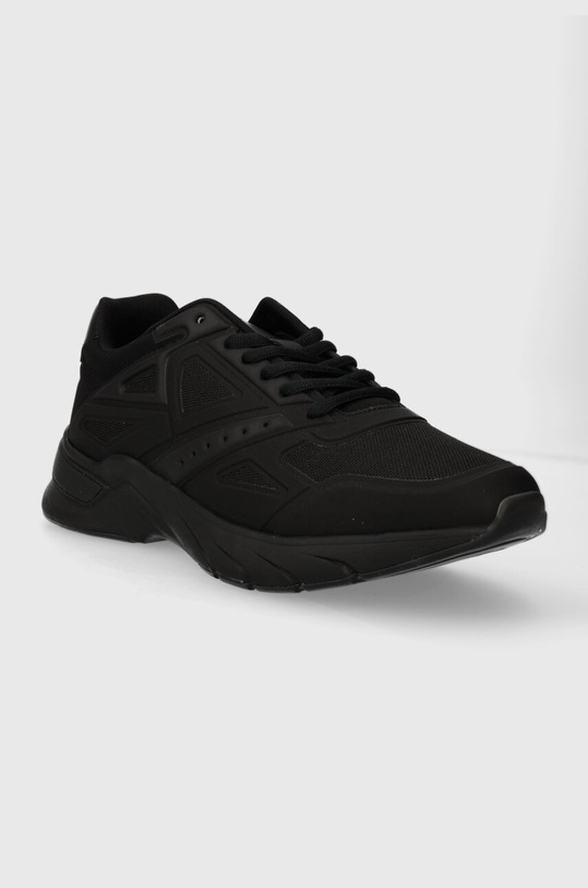 Calvin Klein sneakersy LOW TOP LACE UP HM0HM01363 czarny SS24