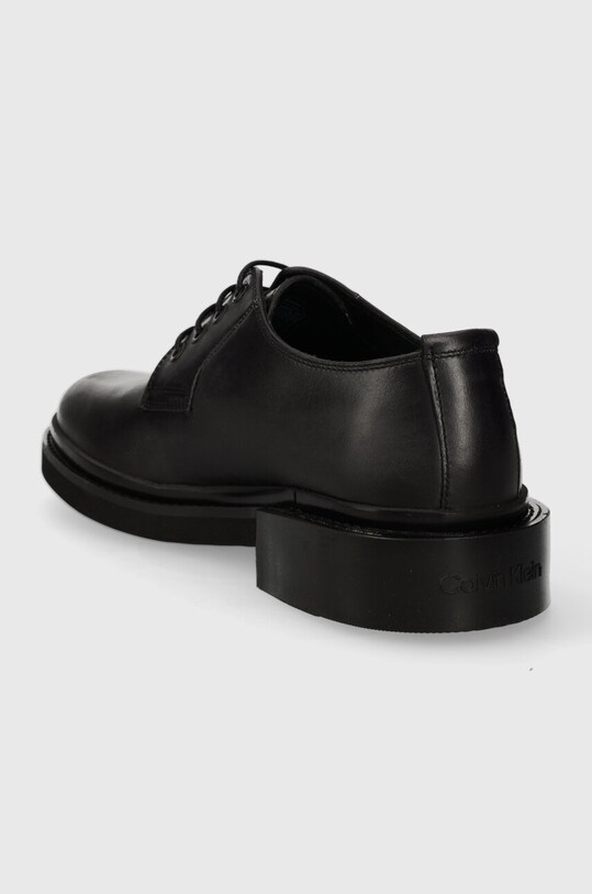 Παπούτσια Δερμάτινα κλειστά παπούτσια Calvin Klein POSTMAN DERBY HM0HM01356 μαύρο