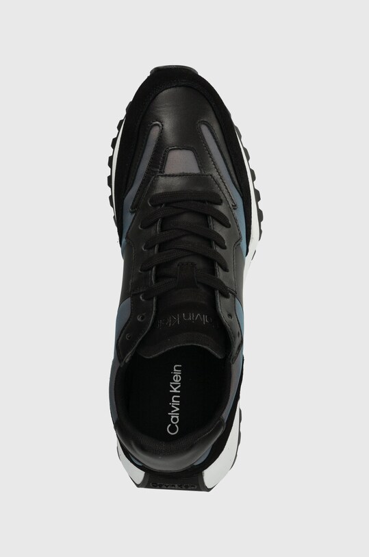 Calvin Klein sneakers LOW TOP LACE UP PET negru HM0HM01346