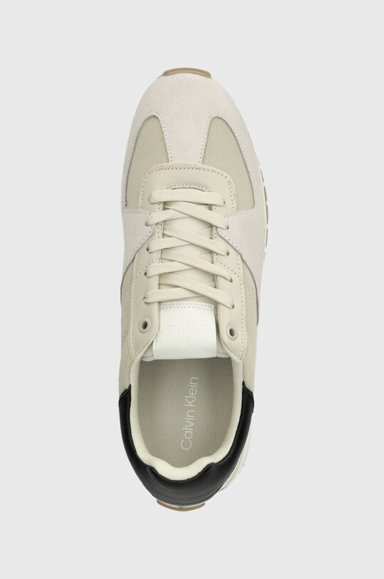 Încălțăminte Calvin Klein sneakers LOW TOP LACE UP HM0HM01286 bej