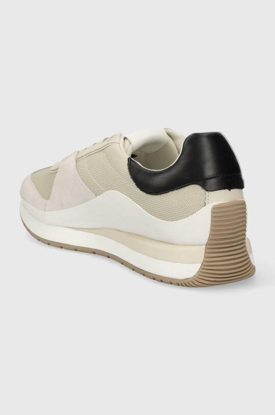 Calvin Klein sneakersy LOW TOP LACE UP beżowy HM0HM01286