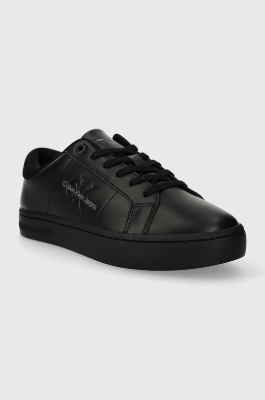 Calvin Klein Jeans sneakers din piele CLASSIC CUPSOLE LOW ML LTH YM0YM00864 negru SS24