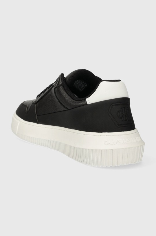 Obuv Tenisky Calvin Klein Jeans CHUNKY CUPSOLE LOW LTH IN SAT YM0YM00873 čierna