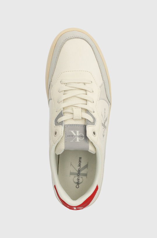 Calvin Klein Jeans sneakersy CLASSIC CUPSOLE LOW LTH ML FAD beżowy YM0YM00885