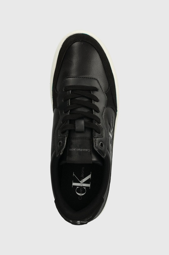 Calvin Klein Jeans sneakersy CLASSIC CUPSOLE LOW LTH ML FAD czarny YM0YM00885