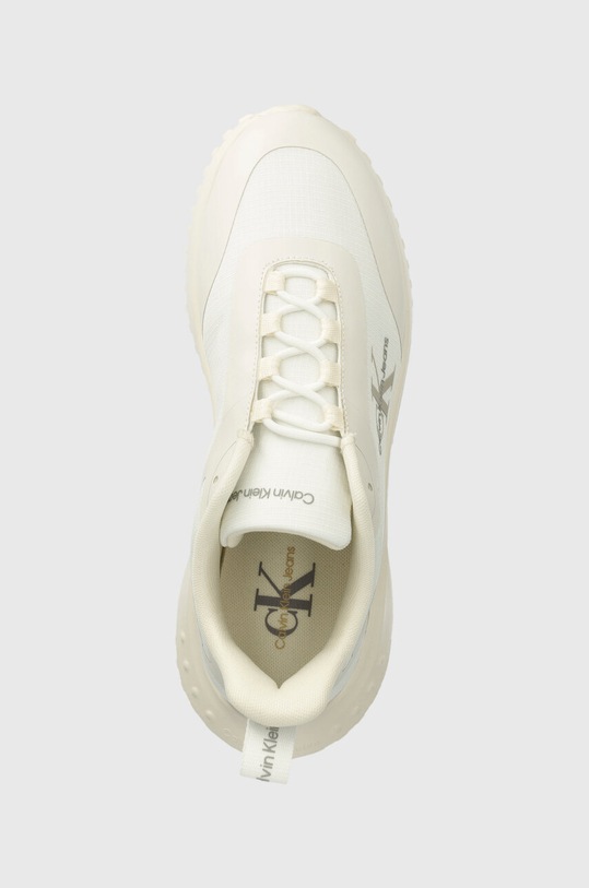 Calvin Klein Jeans sneakersy EVA RUNNER LOW LACE ML MIX biały YM0YM00968