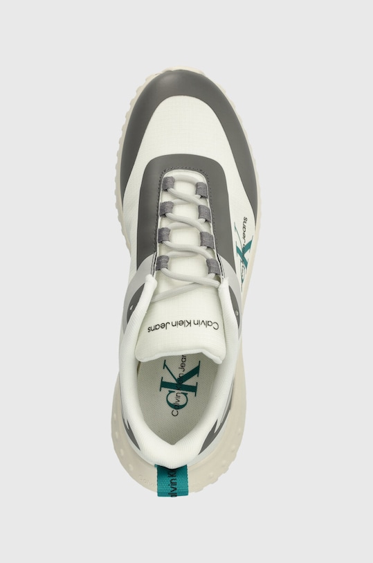 Кросівки Calvin Klein Jeans EVA RUNNER LOW LACE ML MIX сірий YM0YM00968