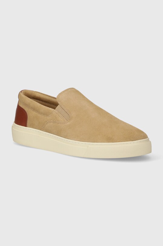 Замшеві кеди Gant Mc Julien slip on бежевий 28633522.G72