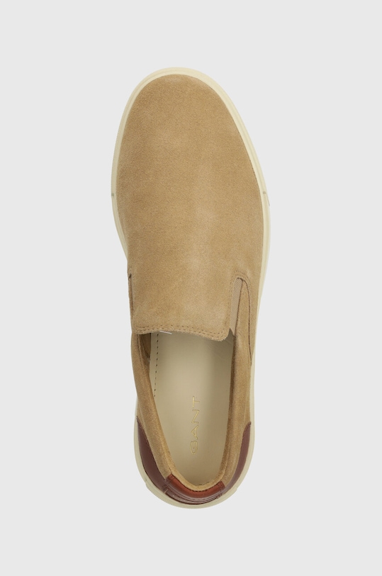 Gant tenisi din piele intoarsa Mc Julien bej 28633522.G72