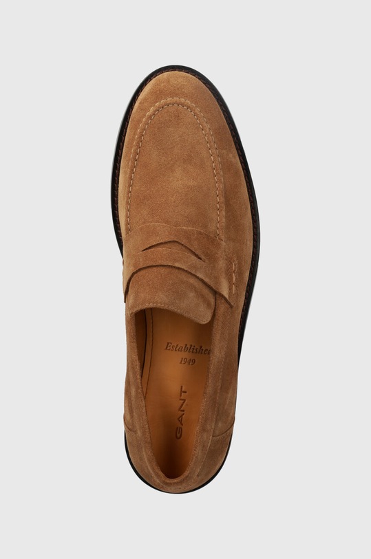 Gant mokasyny zamszowe Lozham brązowy 28673510.G45