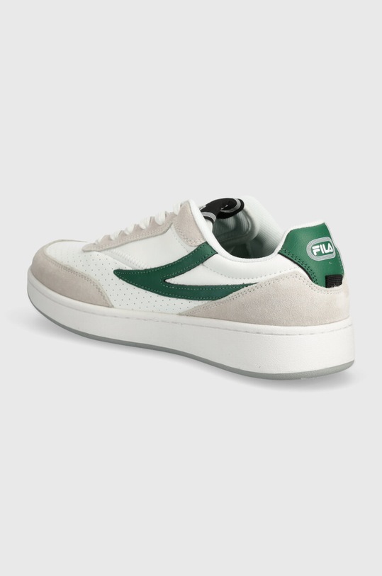 Boty Kožené sneakers boty Fila SEVARO FFM0252 bílá