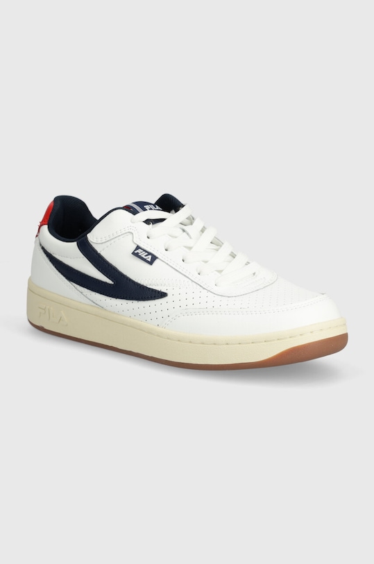 Fila sneakersy skórzane SEVARO niska granatowy FFM0255