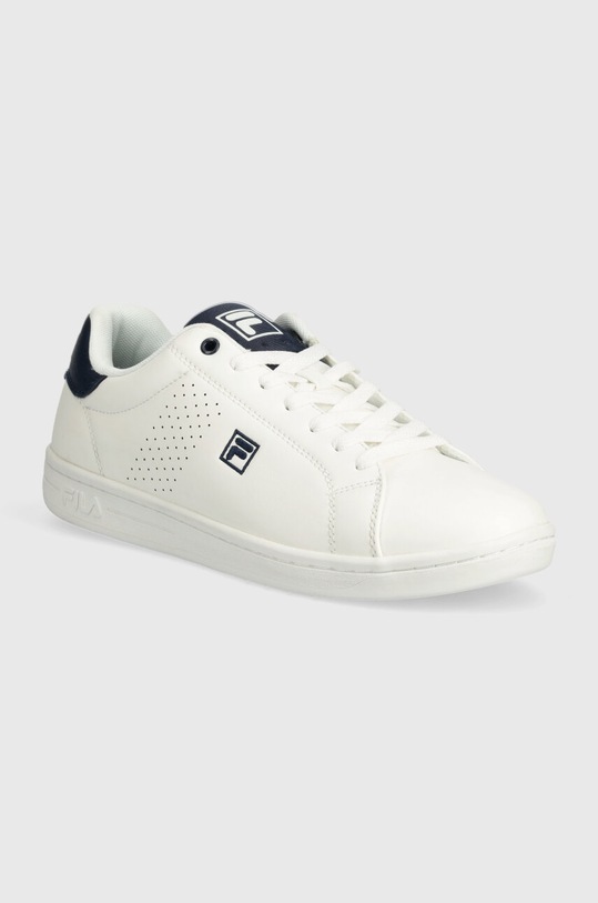 Fila sneakersy Crosscourt imitacja skóry licowej biały FFM0194