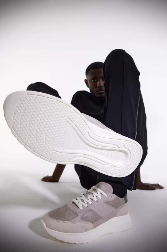 Замшевые кроссовки Filling Pieces Jet Runner 17127361002