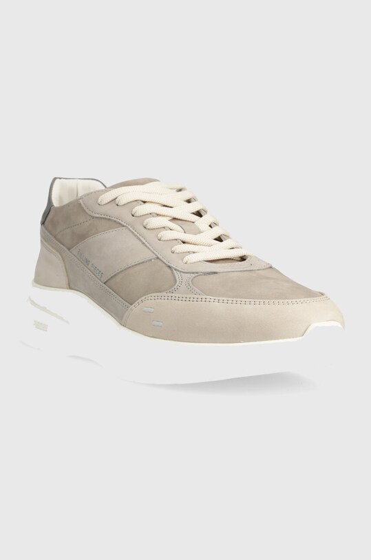 Замшевые кроссовки Filling Pieces Jet Runner 17127361002 серый SS24