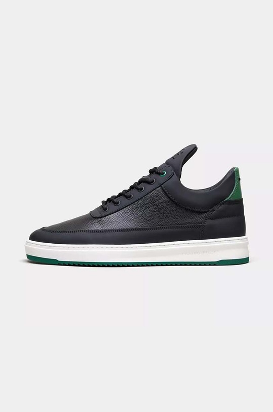 Kožené tenisky Filling Pieces Low Top Tech Crumbs Planet friendly černá 10155001926
