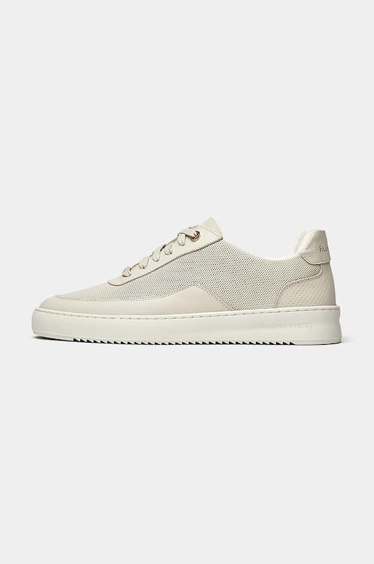 Kožené tenisky Filling Pieces Mondo Aten přírodní kůže béžová 46726591890