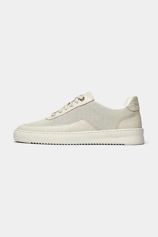 Кожаные кроссовки Filling Pieces Mondo Aten Planet friendly бежевый 46726591890