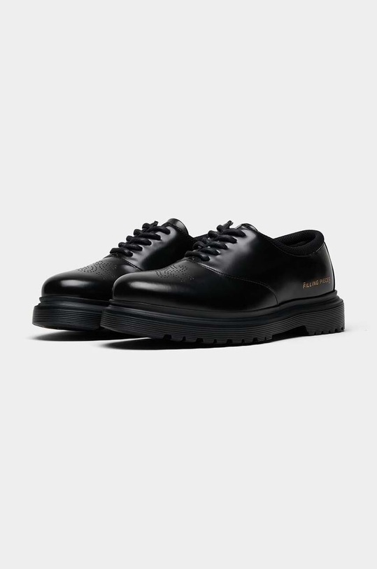 Кожаные туфли Filling Pieces Derby Gowtu 74933921861 чёрный SS24