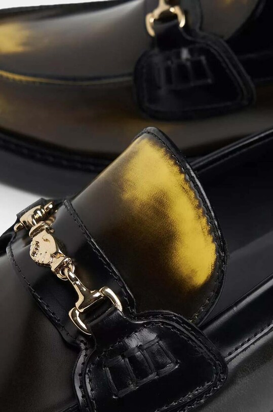 Obutev Usnjeni mokasini Filling Pieces Loafer Polido 44233193040 črna