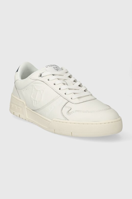 Naked Wolfe sneakers din piele Type-R Type.R.White.Blue alb SS24