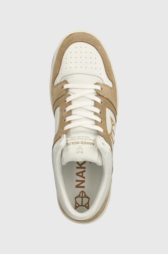 Шкіряні кросівки Naked Wolfe CM-01 бежевий CM.01.Taupe.Leather