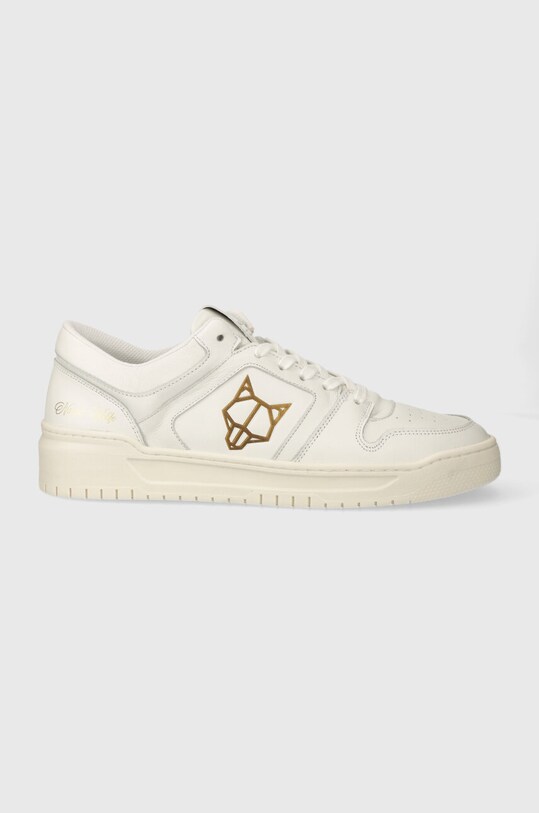 Naked Wolfe sneakers din piele CM-01 mic de statură alb CM.01.Triple.White