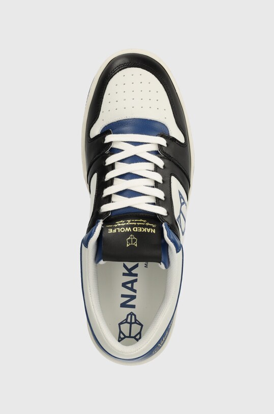 Naked Wolfe sneakers din piele CM-01 albastru CM.01.Blue.Combo