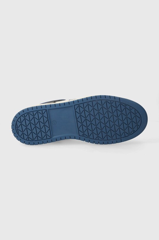Δερμάτινα αθλητικά παπούτσια Naked Wolfe CM-01 CM.01.Blue.Combo μπλε