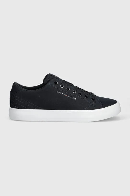 Tenisice Tommy Hilfiger TH HI VULC LOW CANVAS FM0FM04882 mornarsko plava SS24