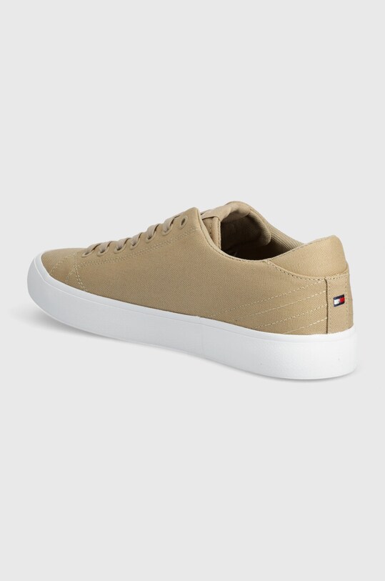 Обувь Кеды Tommy Hilfiger TH HI VULC LOW CANVAS FM0FM04882 бежевый