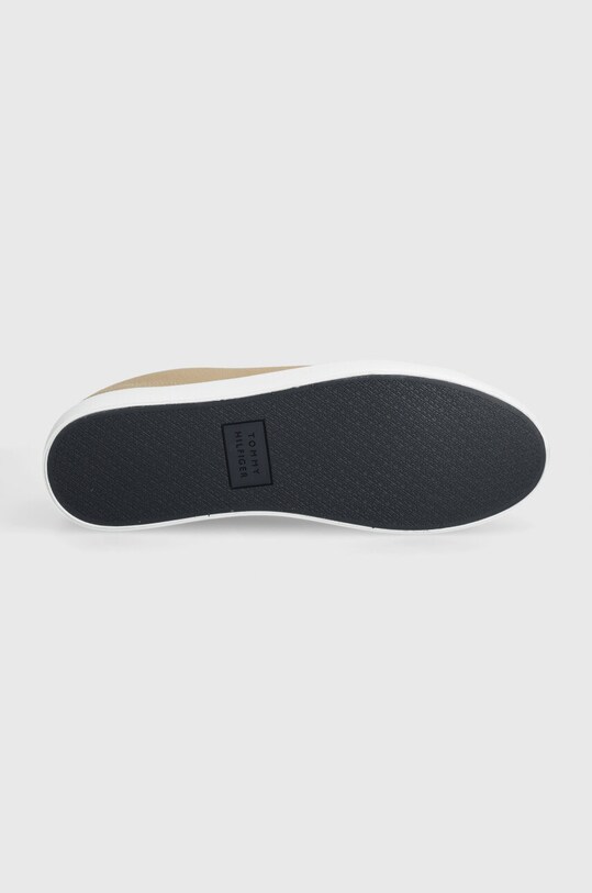 Кеды Tommy Hilfiger TH HI VULC LOW CANVAS FM0FM04882 бежевый