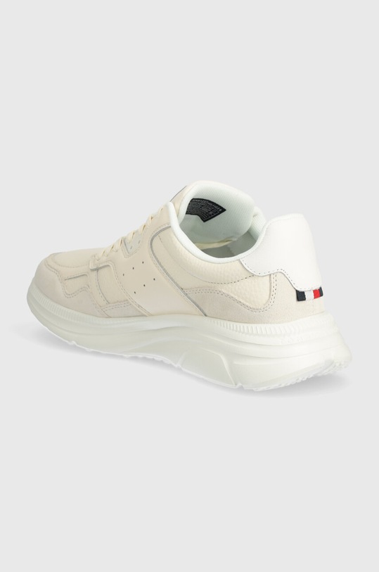 Încălțăminte Tommy Hilfiger sneakers din piele MODERN RUNNER BEST LTH MIX FM0FM04938 bej
