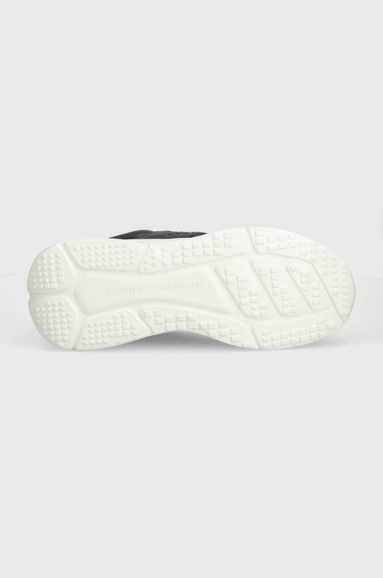 Tommy Hilfiger sneakersy skórzane MODERN RUNNER BEST LTH MIX FM0FM04938 granatowy