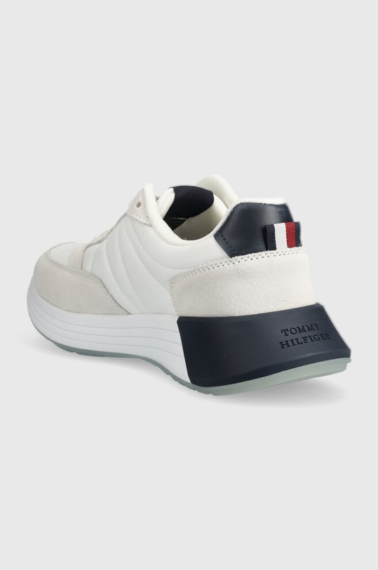 Boty Tenisky Tommy Hilfiger CLASSIC ELEVATED RUNNER LOCKER FM0FM04939 bílá