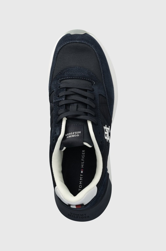 Tenisky Tommy Hilfiger CLASSIC ELEVATED RUNNER LOCKER námořnická modř FM0FM04939