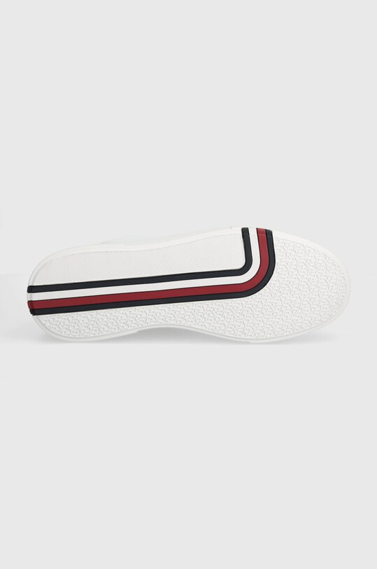 Кожаные кроссовки Tommy Hilfiger MODERN CUP CORPORATE LTH FM0FM04941 белый
