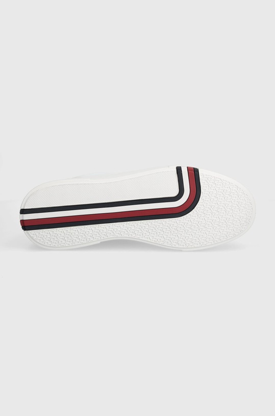 Tommy Hilfiger sneakersy skórzane MODERN CUP CORPORATE LTH FM0FM04941 biały