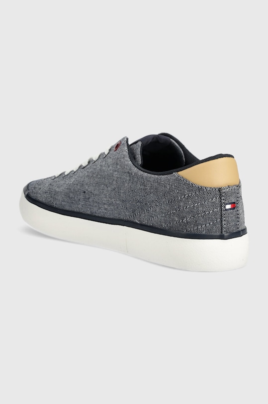 Obuv Tenisky Tommy Hilfiger TH HI VULC LOW CHAMBRAY FM0FM04945 tmavomodrá