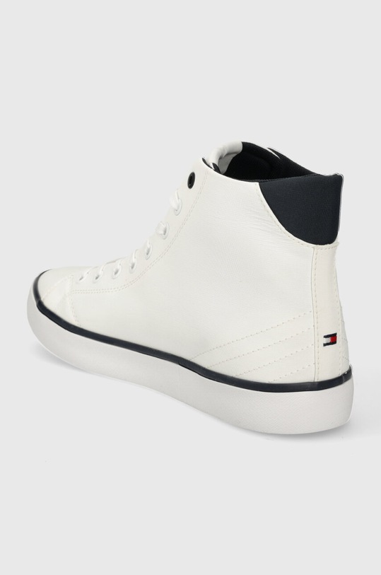 Obuwie Tommy Hilfiger trampki TH HI VULC STRIPES MESH FM0FM04948 biały