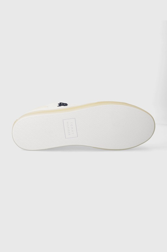 Πάνινα παπούτσια Tommy Hilfiger TH HI VULC STREET LOW MIX FM0FM04951 λευκό