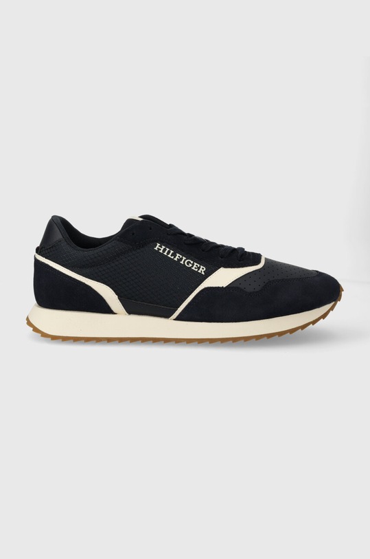 Tommy Hilfiger sneakersy RUNNER EVO COLORAMA MIX tekstylny granatowy FM0FM04960