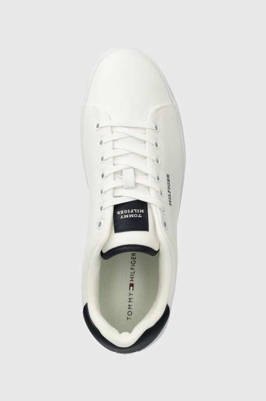 Кросівки Tommy Hilfiger COURT CUPSOLE PIQUE TEXTILE білий FM0FM04967