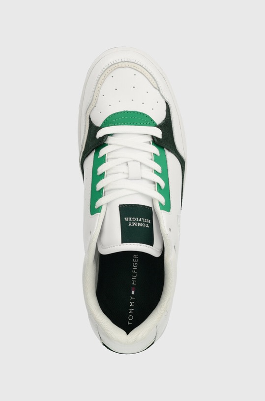Tenisky Tommy Hilfiger TH BASKET STREET POP bílá FM0FM04968