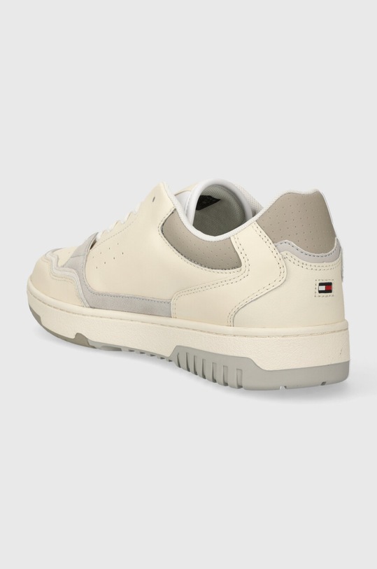 Obuv Tenisky Tommy Hilfiger TH BASKET STREET POP FM0FM04968 béžová