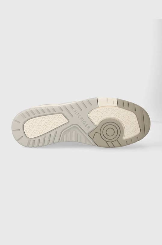 Tenisky Tommy Hilfiger TH BASKET STREET POP FM0FM04968 béžová