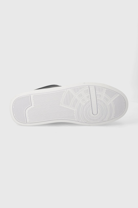 Tommy Hilfiger sneakersy skórzane TH COURT LEATHER FM0FM04971 granatowy