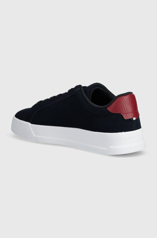 Παπούτσια Σουέτ αθλητικά παπούτσια Tommy Hilfiger TH COURT BETTER SUEDE FM0FM04973 σκούρο μπλε
