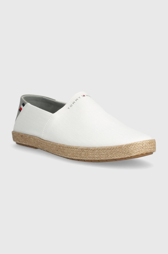 Tommy Hilfiger espadryle ESPADRILLE CORE TEXTILE FM0FM04981 biały SS24
