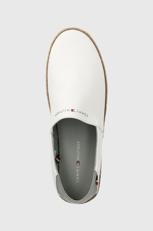 Tommy Hilfiger espadryle ESPADRILLE CORE TEXTILE biały FM0FM04981